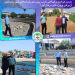 بازدید نایب رییس شورای اسلامی شهر بندرانزلی از برخی پروژه های در حال اجرا